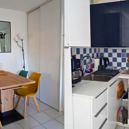 Cosy T1, à 10 Minutes à Pieds Des Plages Appartamento *
